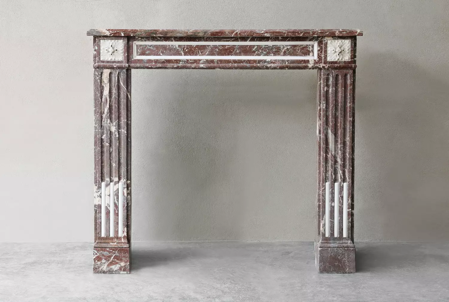 antique marble fireplace