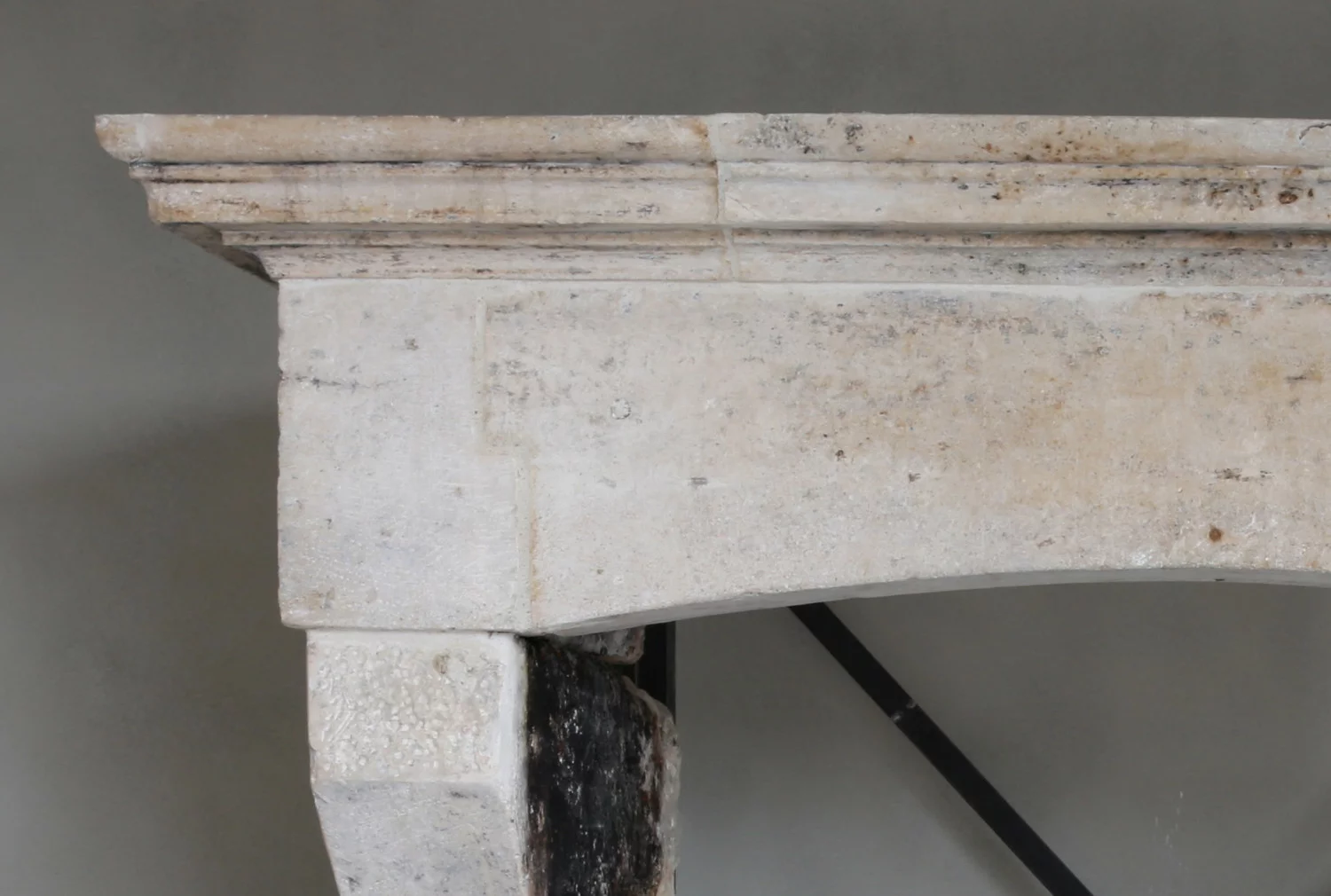 French Campagnarde fireplace