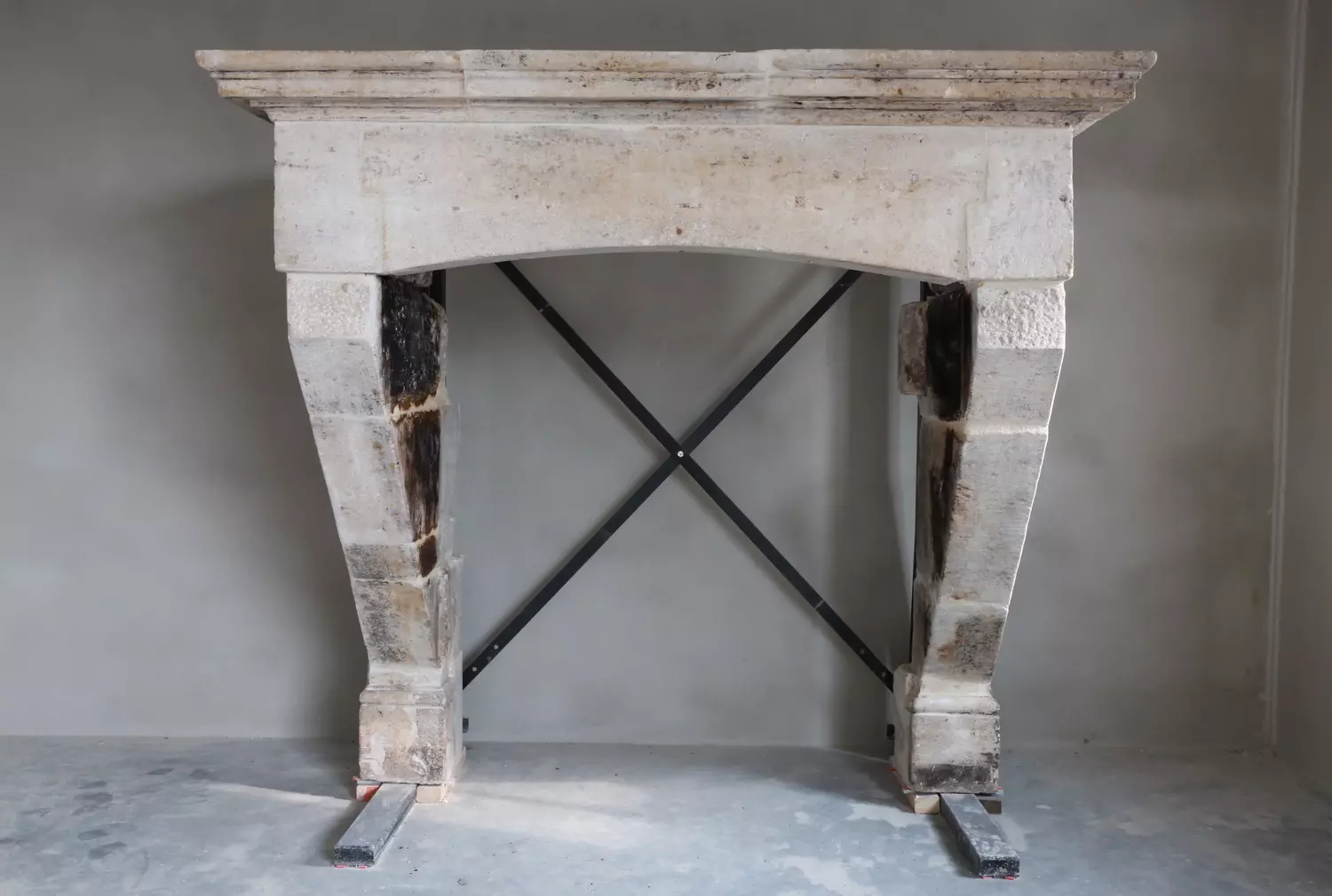 antique castle fireplace