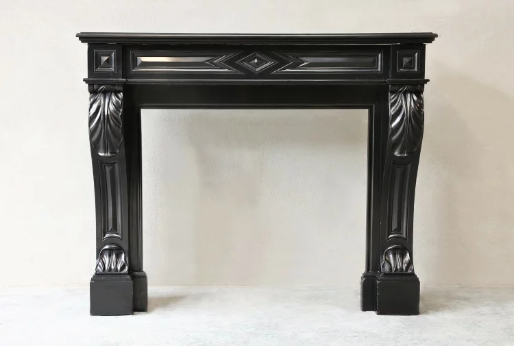 Antique marble fireplace