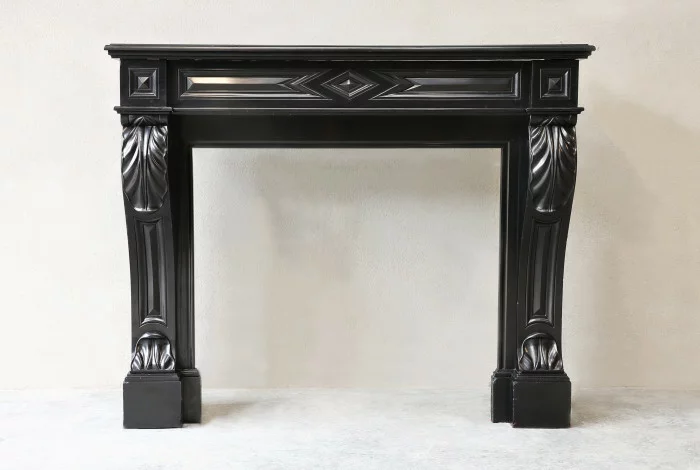 Antique marble fireplace