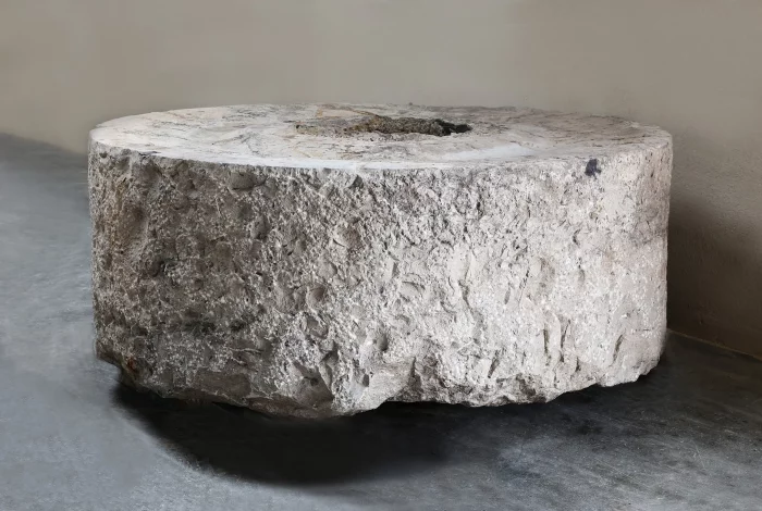 Antique millstone