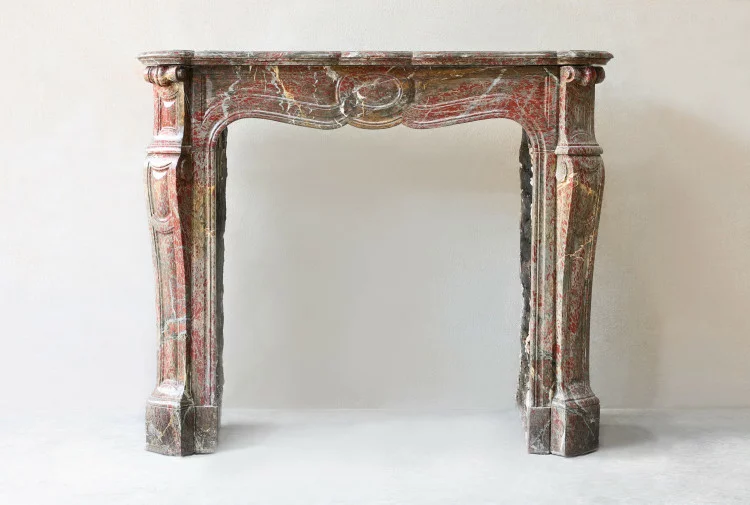 Antique marble fireplace