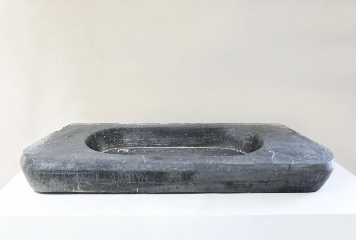 antique sink of slate