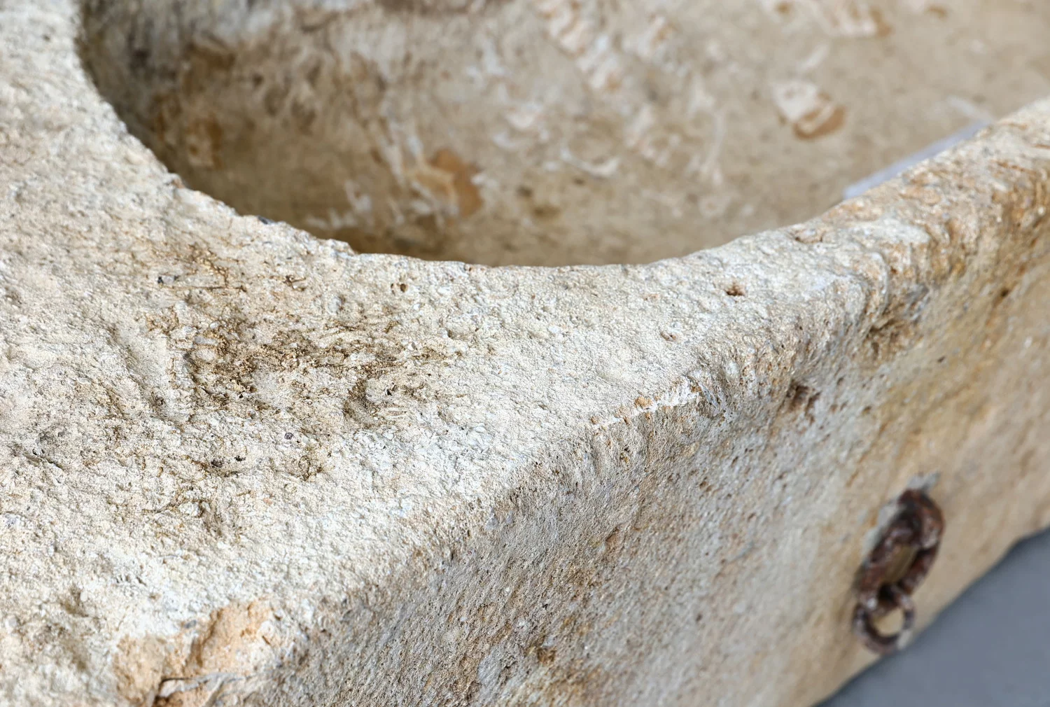 old trough of french limestone