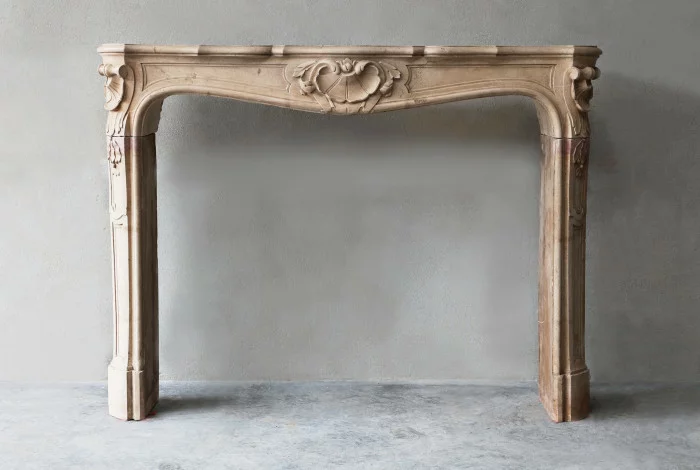 antique fireplace