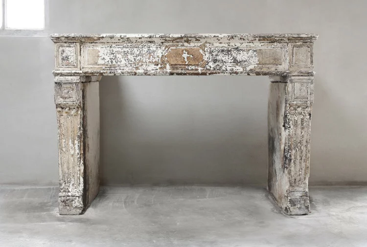 Antique French fireplace