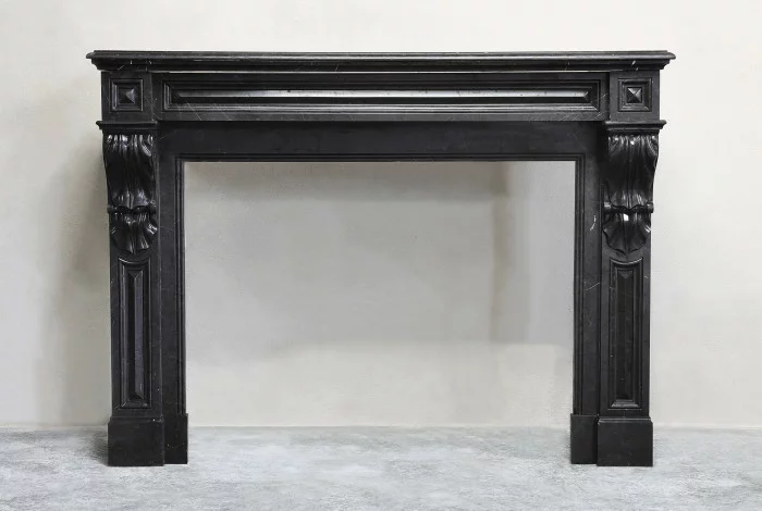Antique marble fireplace