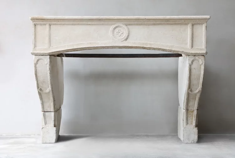 antique fireplace