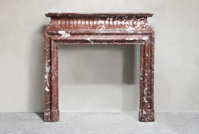Antique marble fireplace