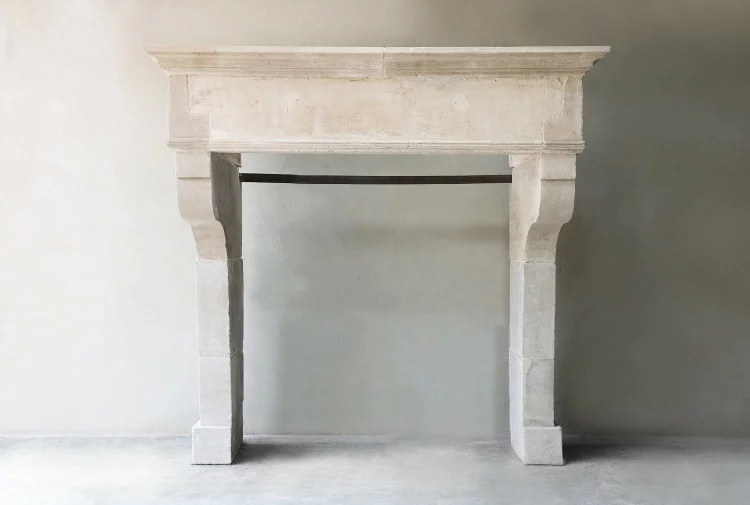 antique fireplace