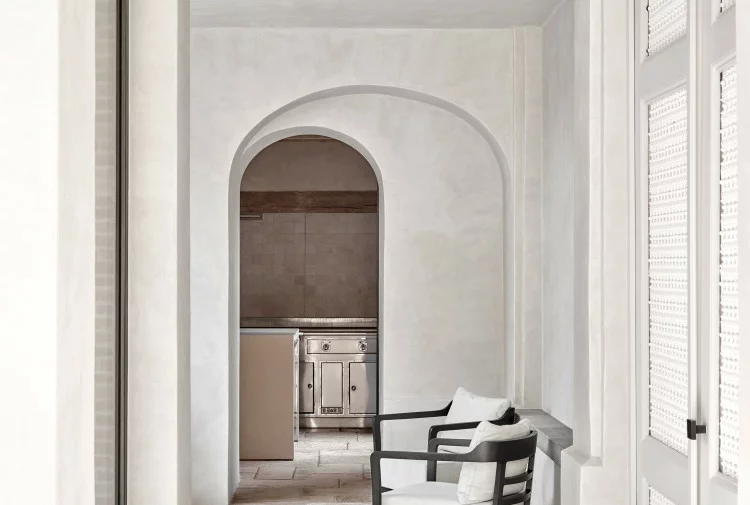 Antique Burgundy Stone Flooring