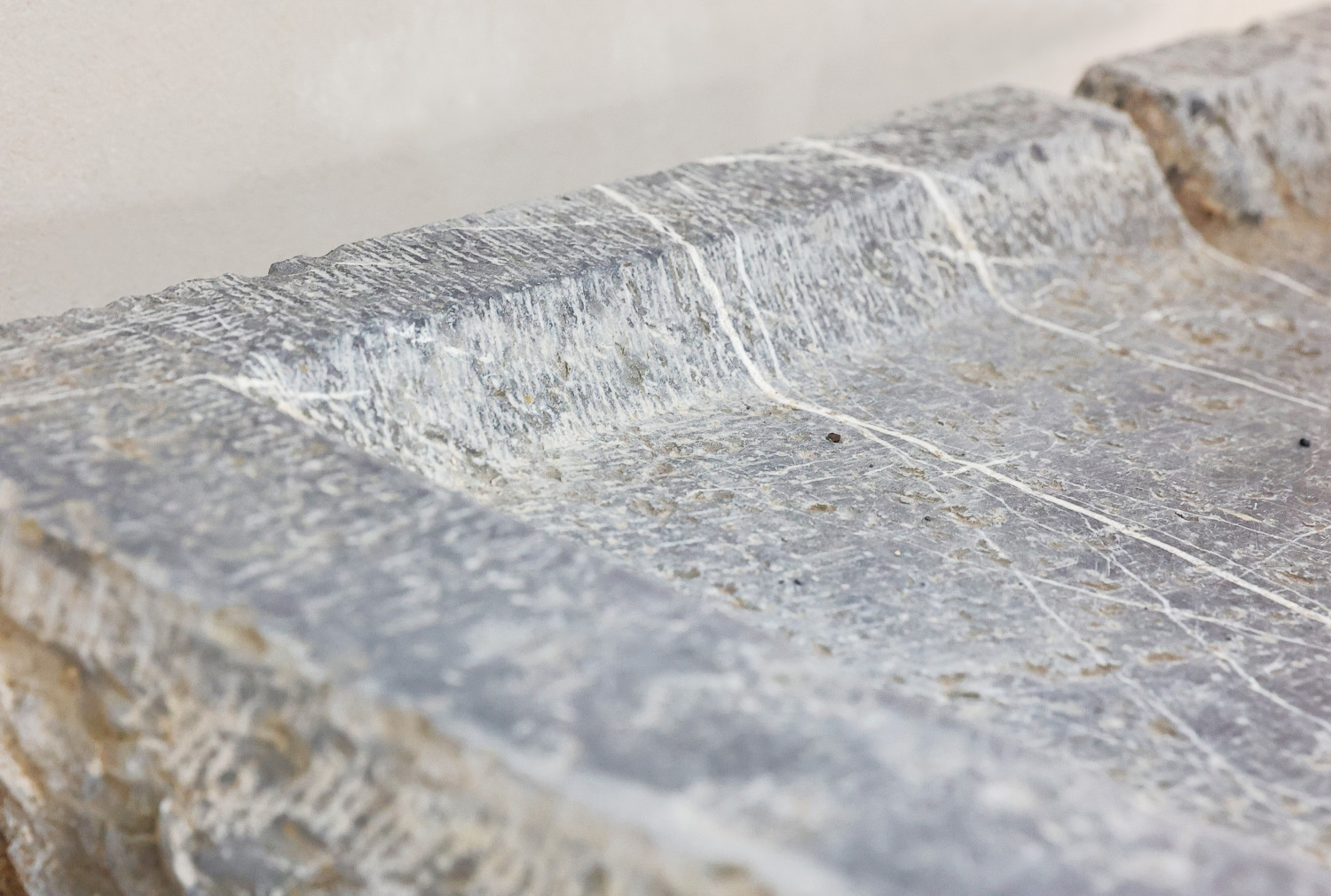 old wash basin belgian bluestone