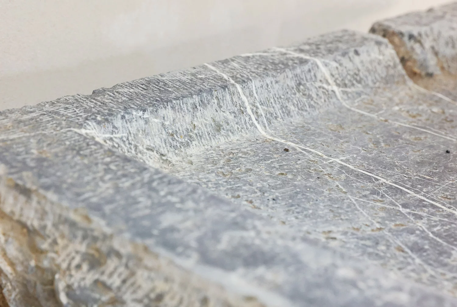 old wash basin belgian bluestone