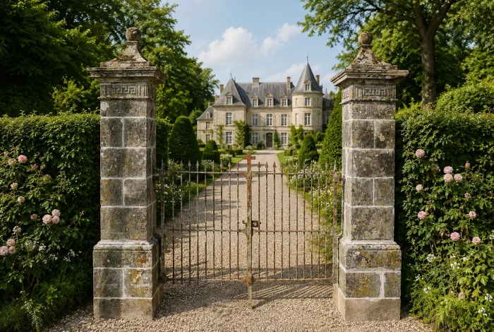 antique gate
