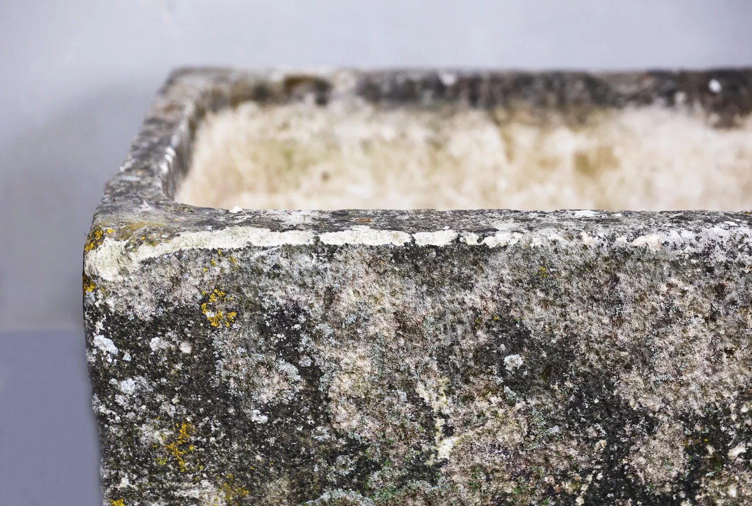 old trough of french limestone