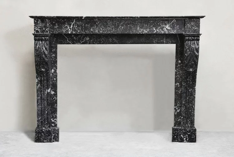 antique marble fireplace