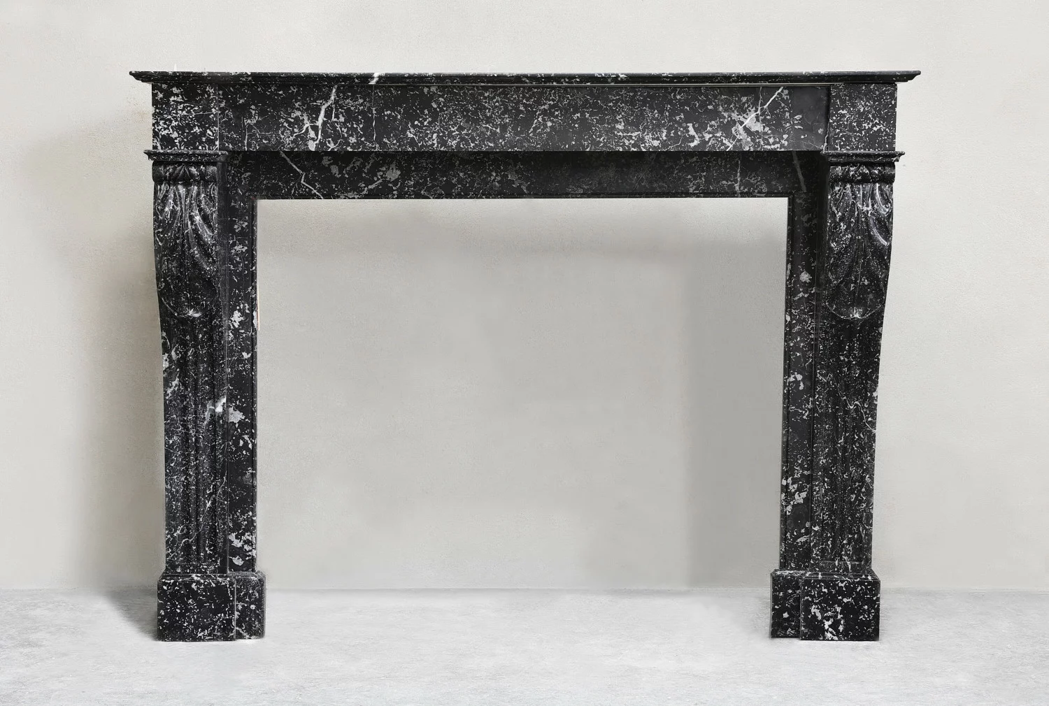 antique marble mantle