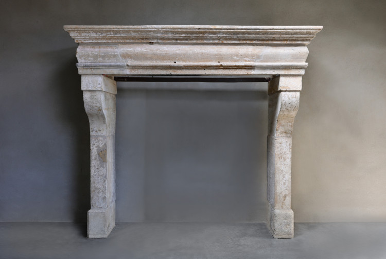Antique castle fireplace