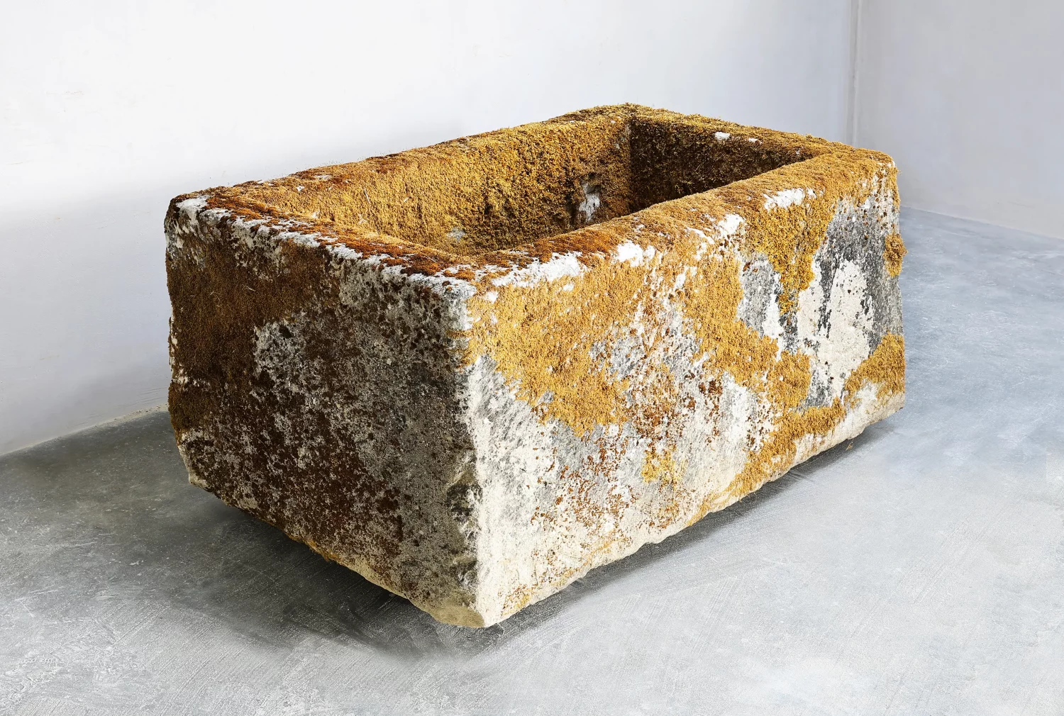 old trough of French limestone