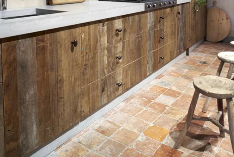 Old terracotta tiles