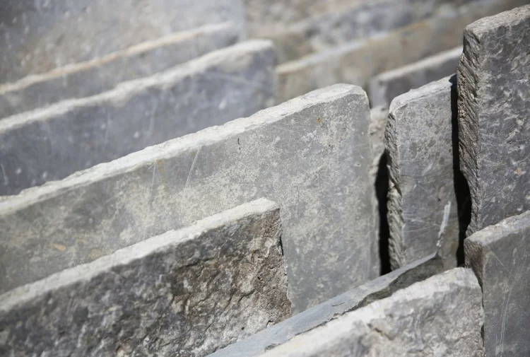 Reclaimed Burgundy Stone Flooring