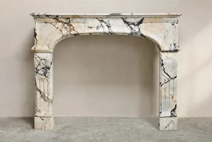 antique marble fireplace