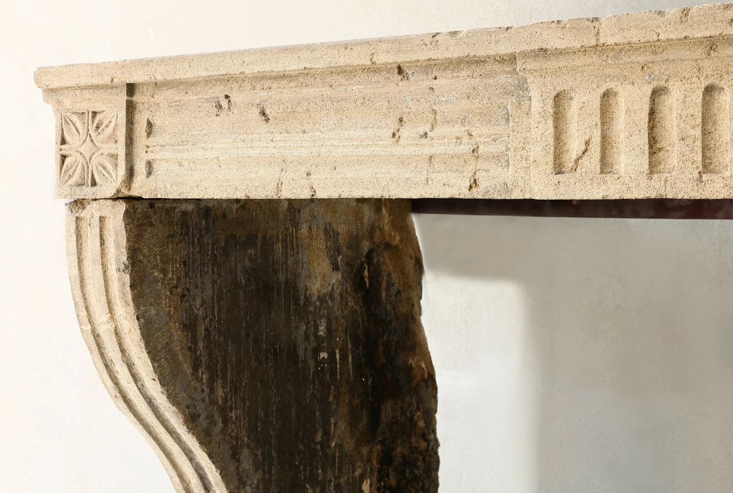 Louis XVI style fireplace