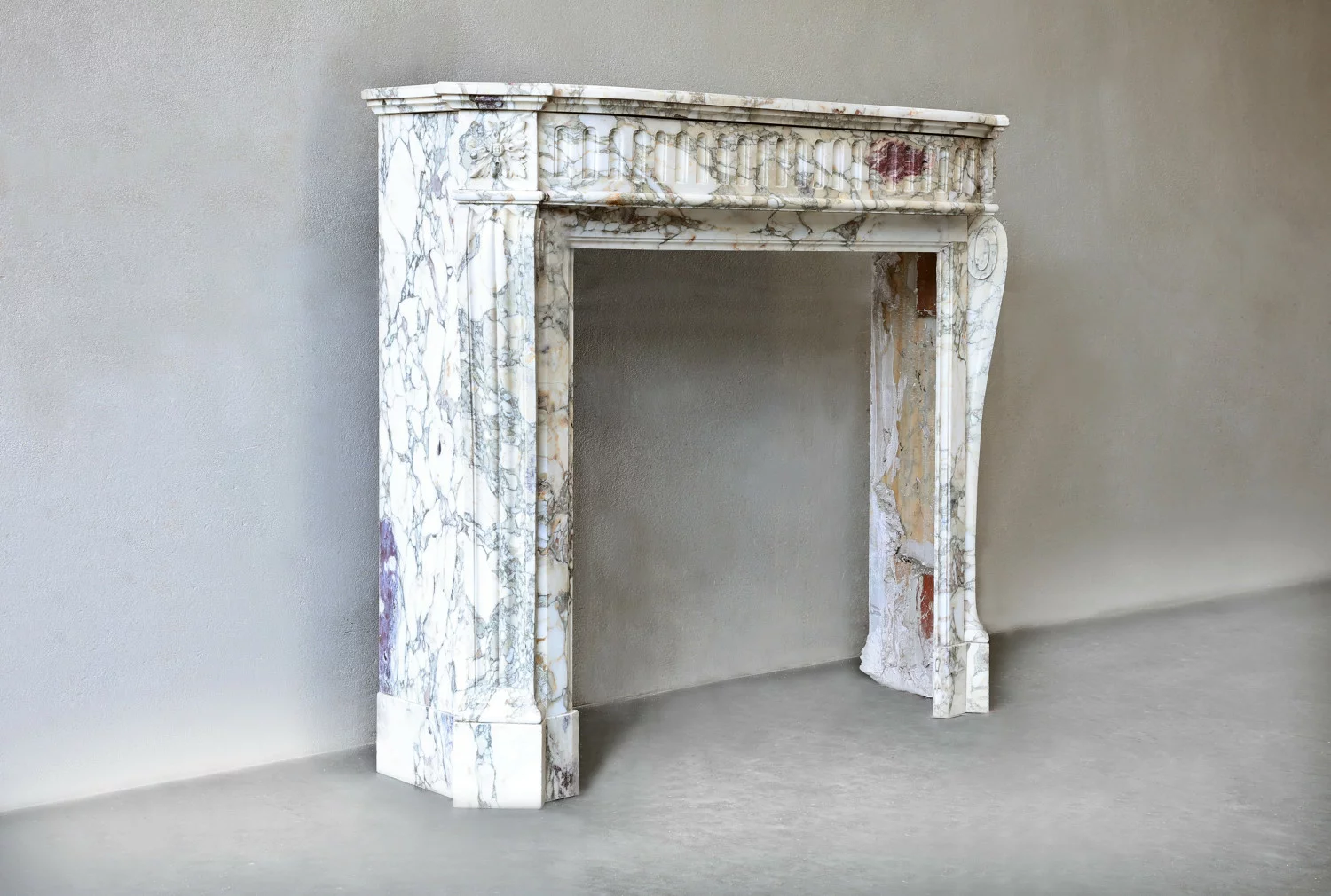 Reclaimed Chimneypiece in Marble