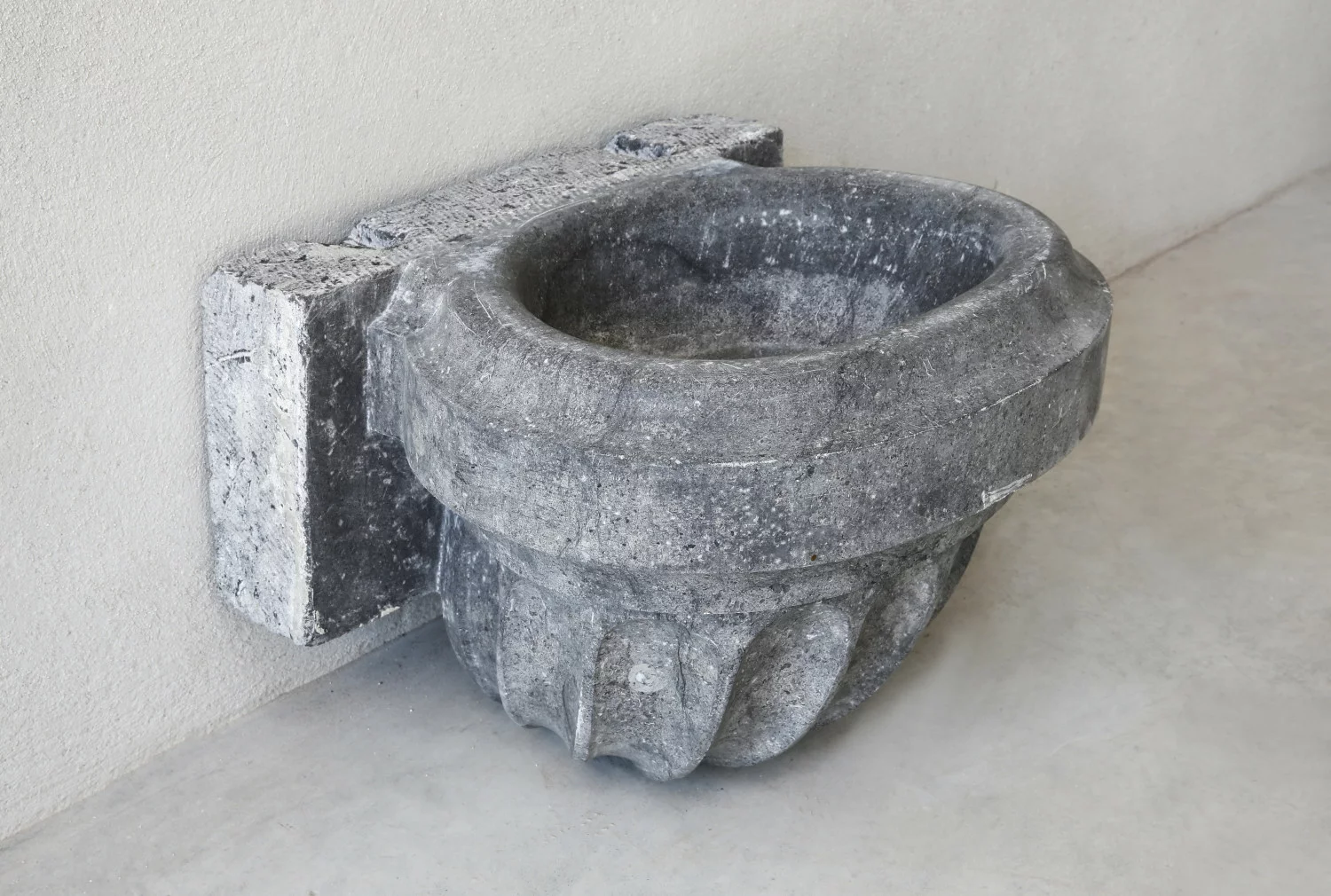 old belgian bluestone washbasin