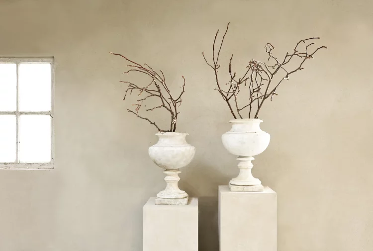 antique set of vases