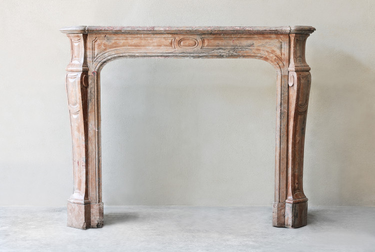 Antique marble fireplace