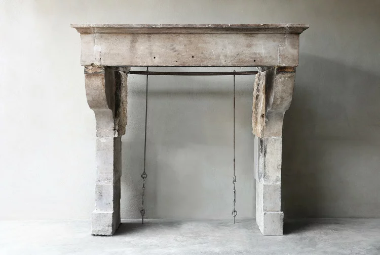 "Timeless Beauty: Explore Antique 18th Century French Countryside Fireplaces in French Limestone
