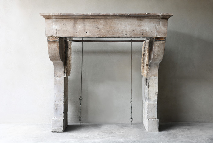 "Timeless Beauty: Explore Antique 18th Century French Countryside Fireplaces in French Limestone