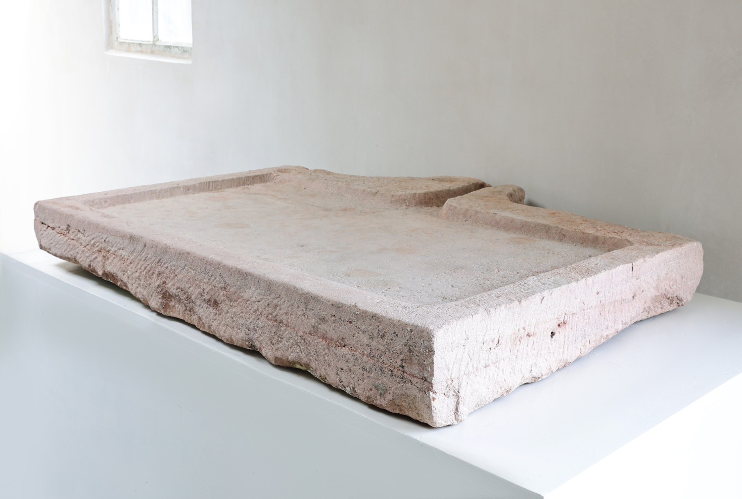 antique sink of Burgundian stone