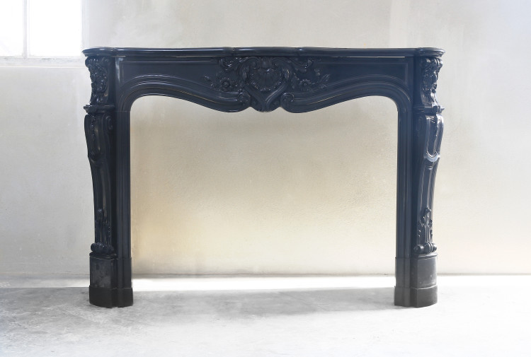 Antique marble fireplace