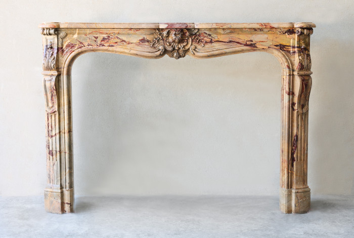 Antique Marble Fireplace