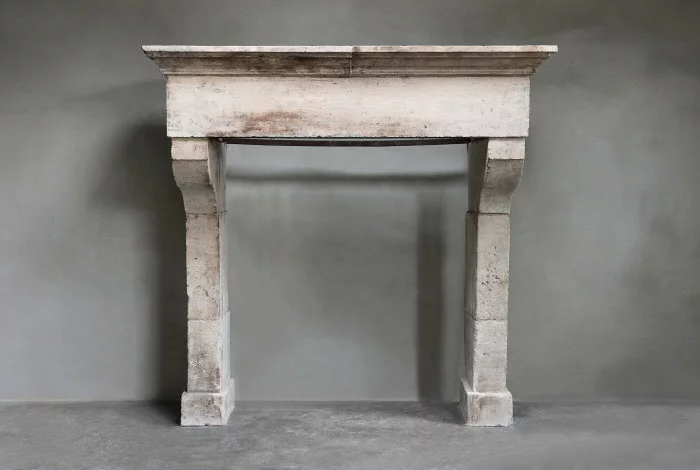 Antique castle fireplace