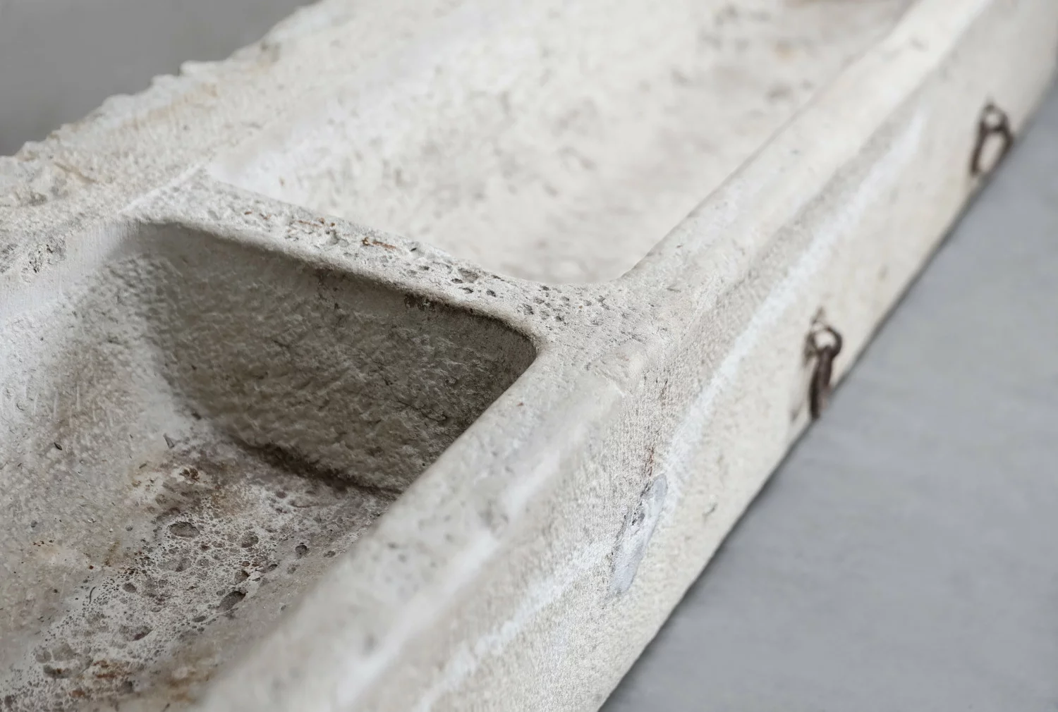 old trough of french limestone