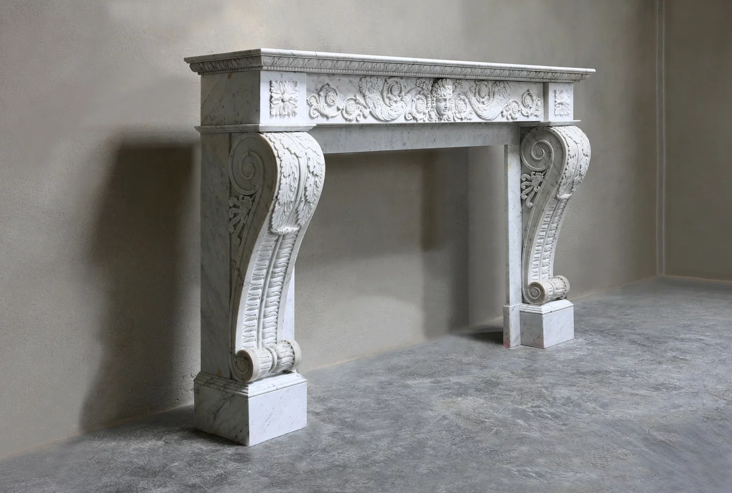 Louis XVI style mantle surround