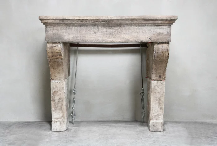 antique french fireplace