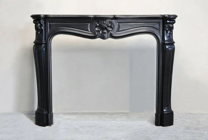 Antique marble fireplace