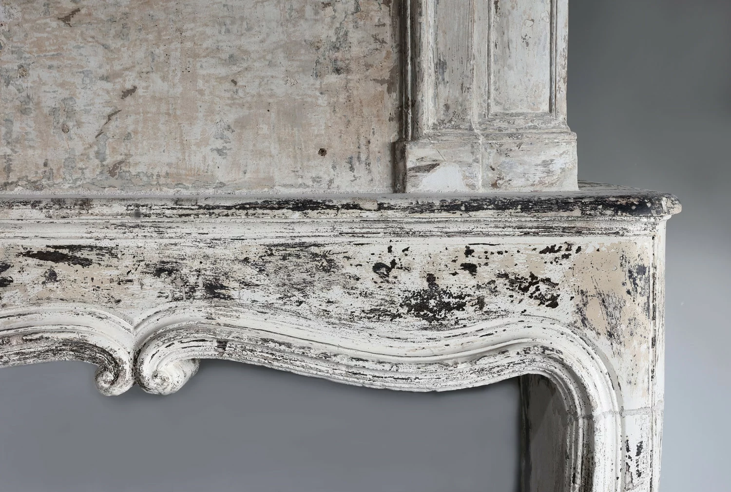 Louis XV style mantle
