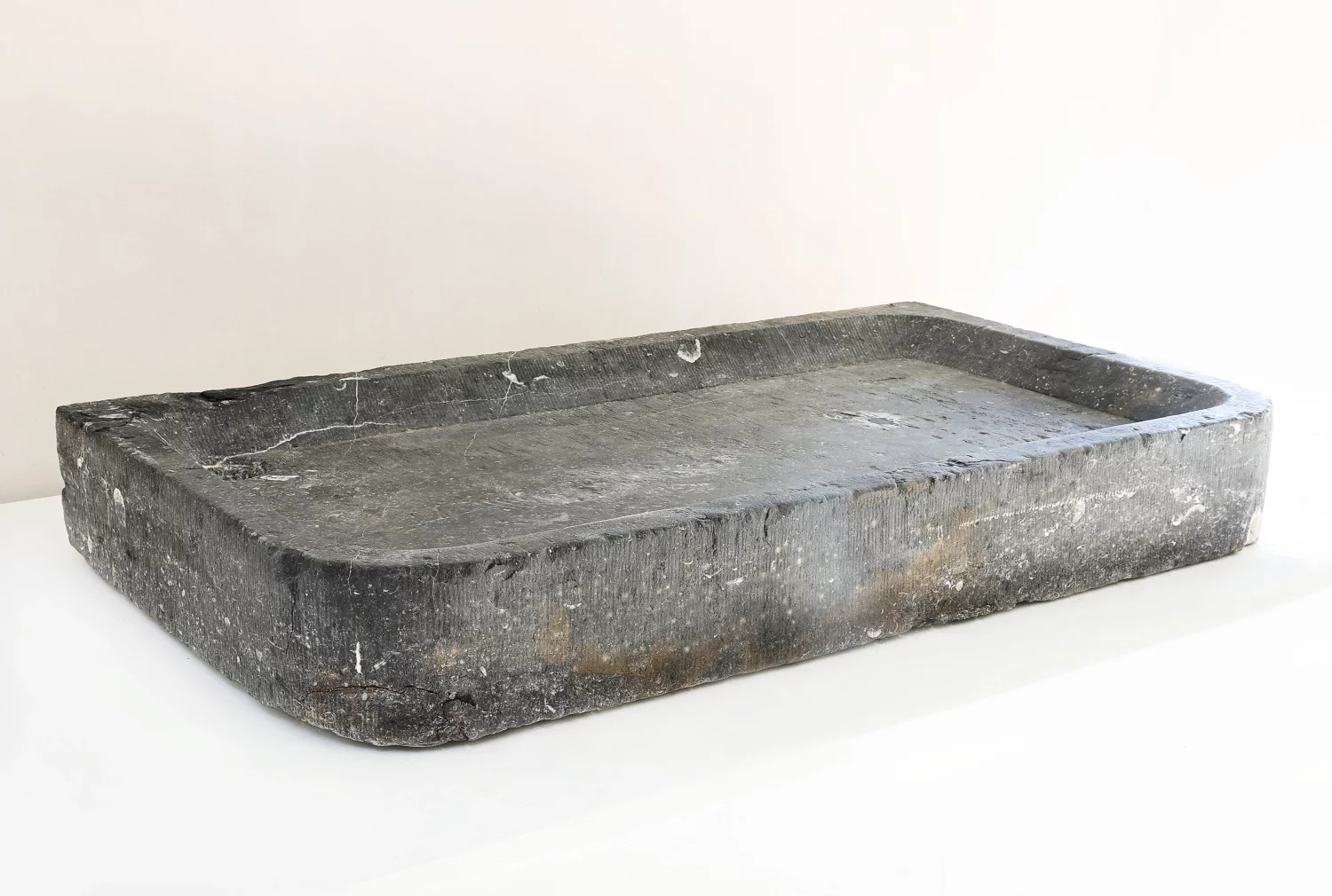 wash basin of Belgian bluestone