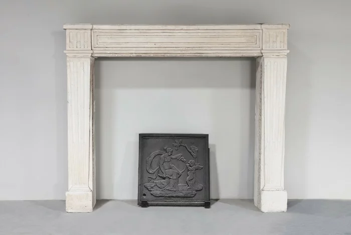 antique fireplace
