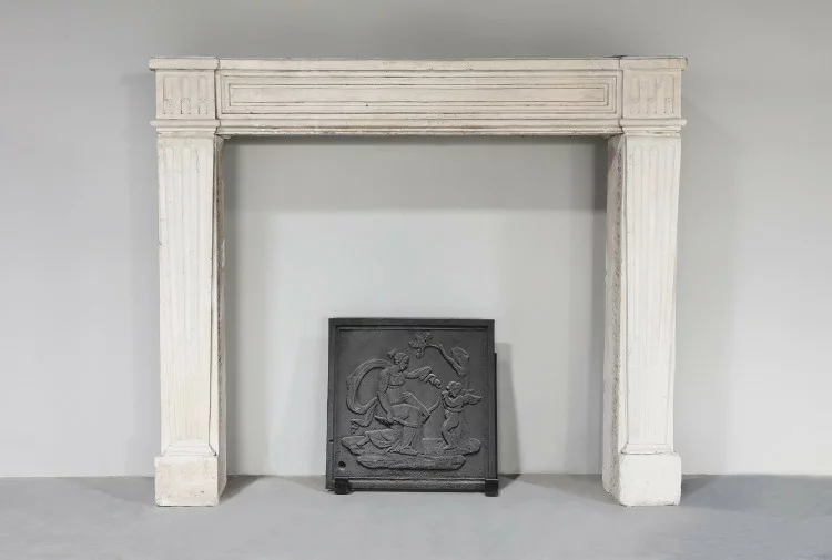 antique fireplace