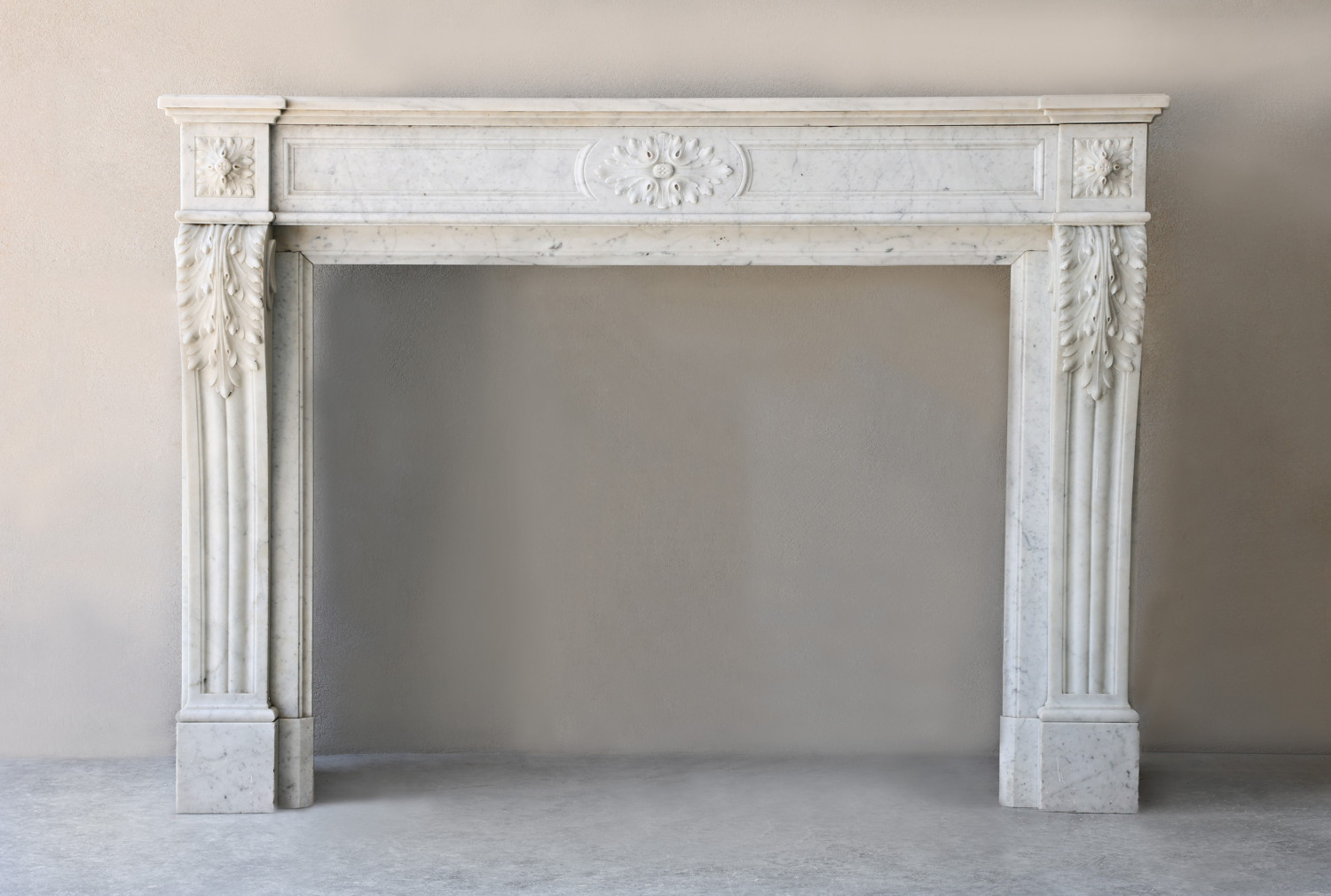 antique marble fireplace