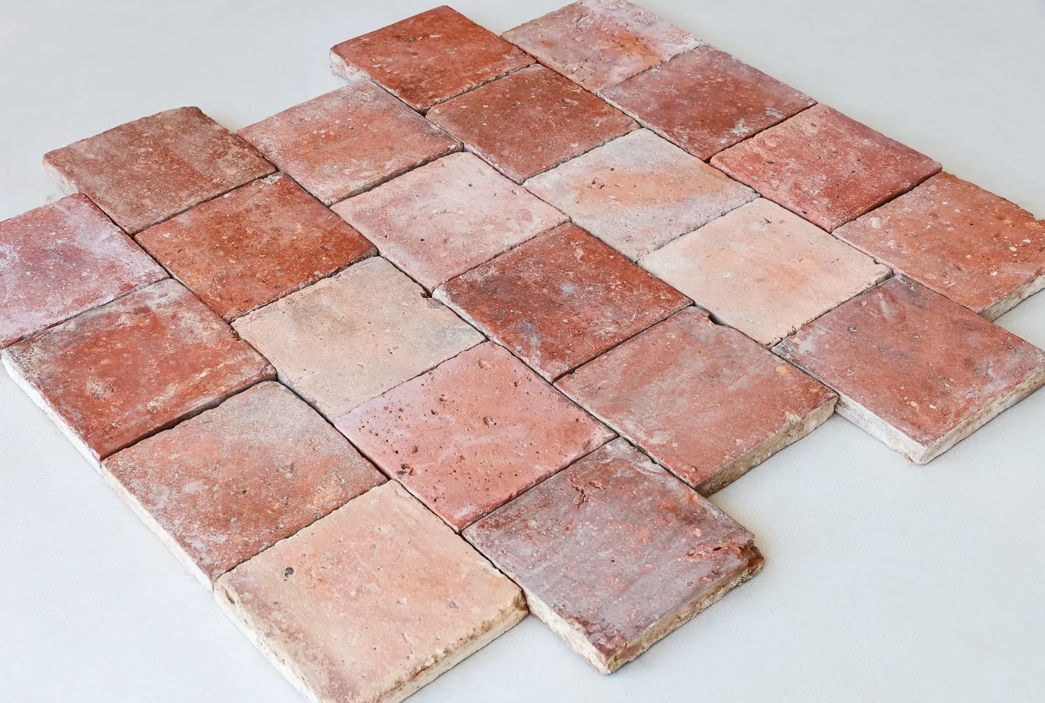 reclaimed French tiles