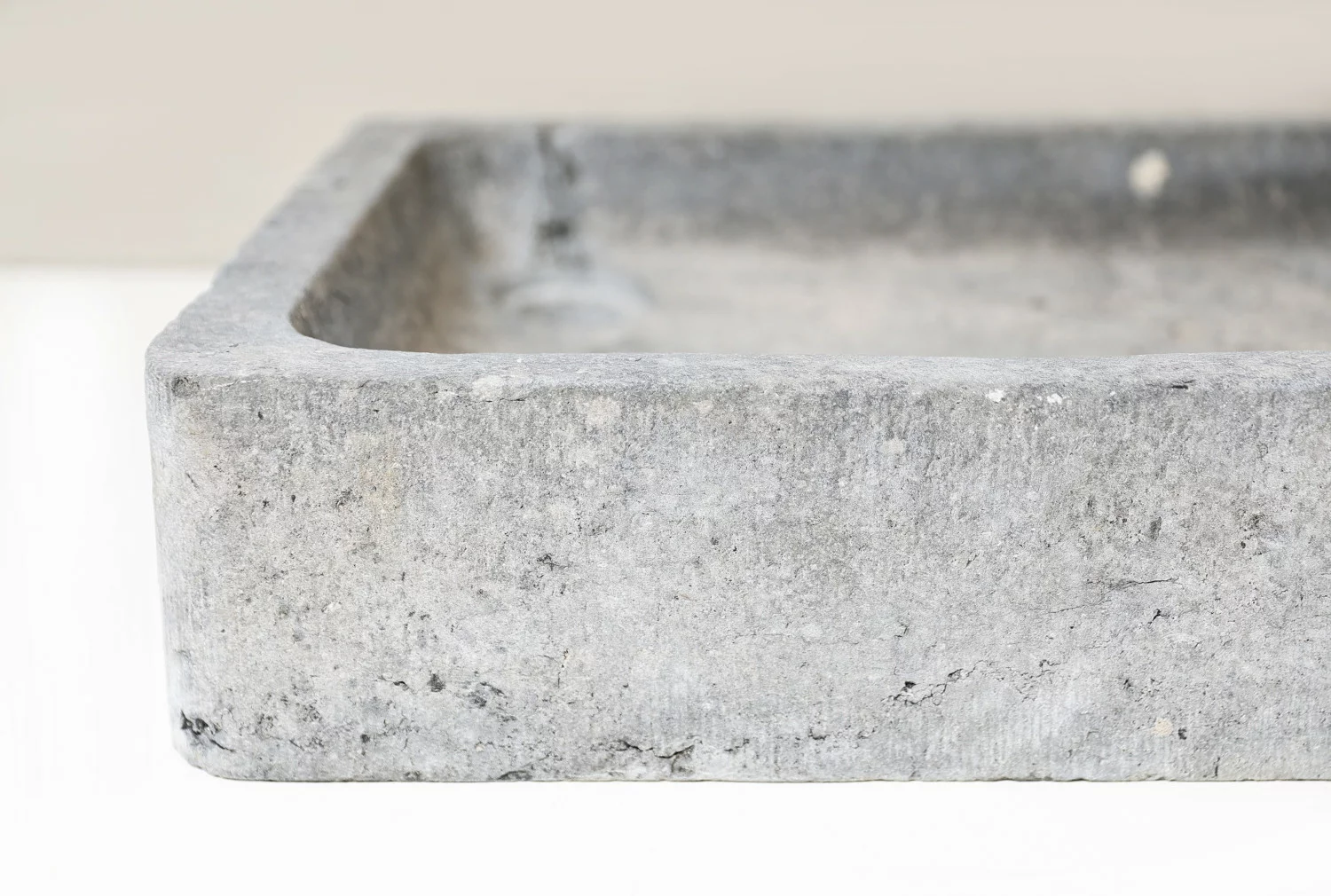 wash basin of Belgian bluestone