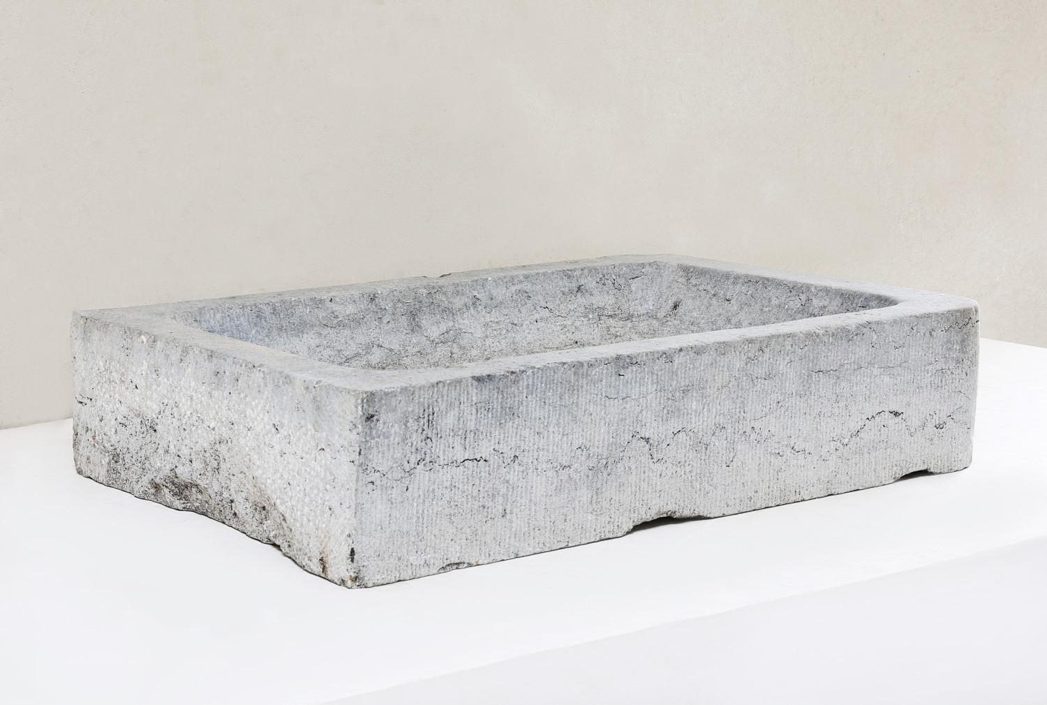 reclaimed sink of belgian bluestone